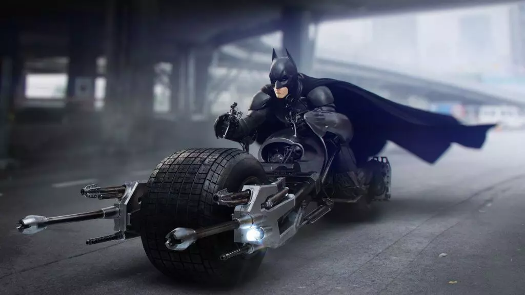 Batmóvel: Os carros mais icônicos do Batman - Batpod The Dark Knight 2008