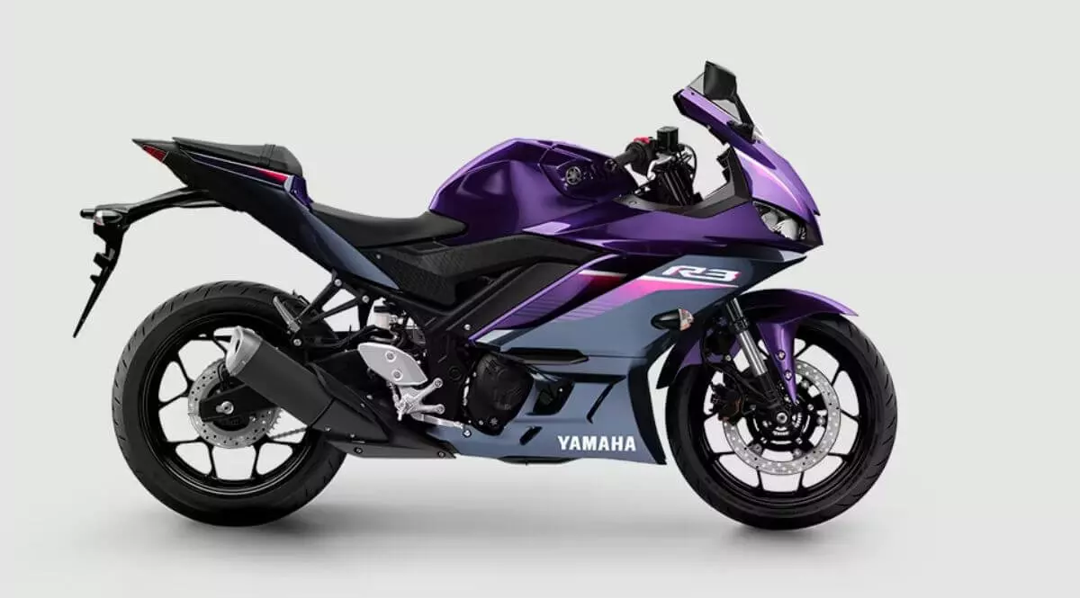 Yamaha R3 2024 A Revolução Roxa das Duas Rodas